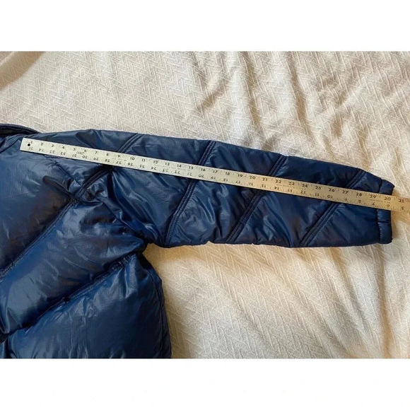 Men's Blue Puffer Jacket - Picture 12 of 16